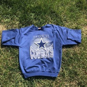 Vintage/Retro Dallas Cowboys Cut Crewneck